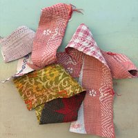 Kantha Stitch Scrap Rolls
