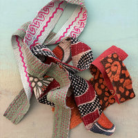 Kantha Stitch Scrap Rolls