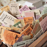 Real Vintage Transport Tickets: UK &  Australia