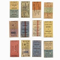 Little Forest Shop Rub-Ons: Transport Tickets