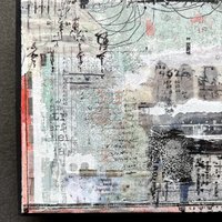 Labor Day 1938: Original Mixed Media Art