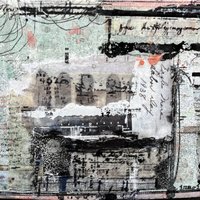 Labor Day 1938: Original Mixed Media Art