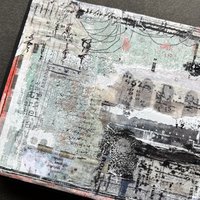 Labor Day 1938: Original Mixed Media Art