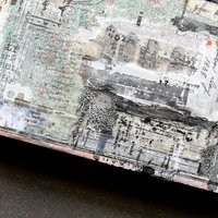 Labor Day 1938: Original Mixed Media Art