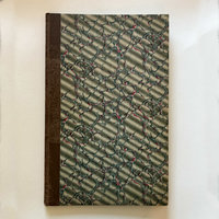 SOLD: Vintage JUMBO Unused Ledger Book- Slight Curve in Cover