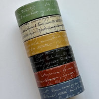 SOLD OUT: Lauren Phelps Designs Washi Tape: French Text Set