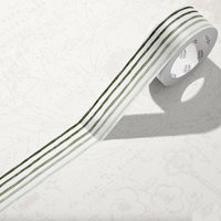 Lauren Phelps Stripes Washi Tape: Green
