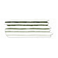 Lauren Phelps Stripes Washi Tape: Green