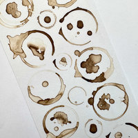 Lauren Phelps Designs Washi Bits: Coffee Rings