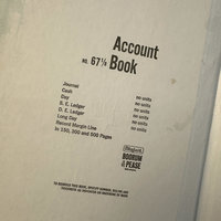 Vintage Partially Used Ledger