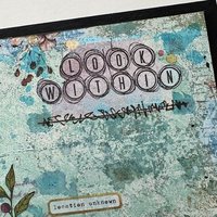 Seth Apter Look Within: Original Mixed Media Art