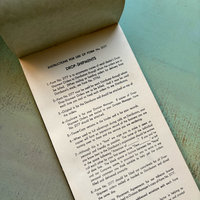 Vintage US Tobacco Company Inventory Book 3