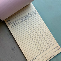 Vintage US Tobacco Company Inventory Book 1