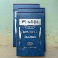 Vintage Business Blanks Book