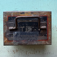 SOLD: Vintage Mini Metal Cash Box 2