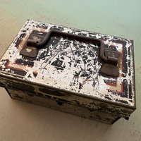 SOLD: Vintage Mini Metal Cash Box 1