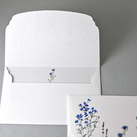 Letter Set: Blue Flowers