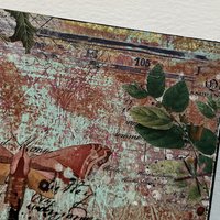 SOLD: Observation: Original Mixed Media Art