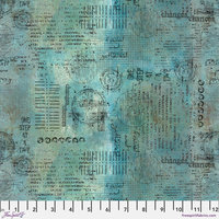 FreeSpirit On Your Mark Fabric 1/2 Yard Cut: Assemblage