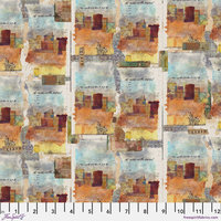FreeSpirit On Your Mark Fabric 1/2 Yard Cut: Landmark