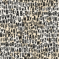 FreeSpirit On Your Mark Fabric 1 Yard Cut: Chain Letter
