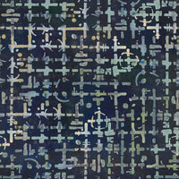 FreeSpirit On Your Mark Fabric 1 Yard Cut: Maze