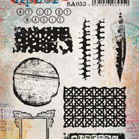 PaperArtsy 53 Cling Rubber Stamp Set