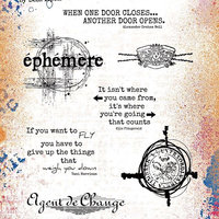 PaperArtsy Cling Rubber Stamp Trio: 46, 47, 48