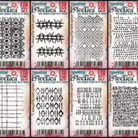 PaperArtsy Mini Stamps: Set #8
