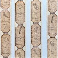 NEW: Papier Platz Washi Tape: Oil Label Beige