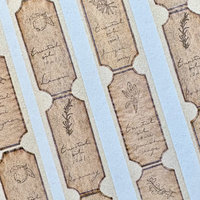 NEW: Papier Platz Washi Tape: Oil Label Beige