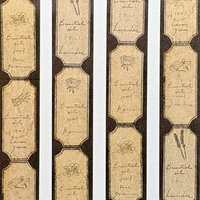 Papier Platz Washi Tape: Oil Label Black