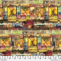FreeSpirit Live Out Loud Fabric 1/2 Yard Cut: Dream Big