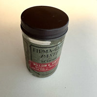 SOLD: Vintage Firma-Grip Paste Glass Jar