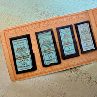 SOLD: 1930s (?) Paper Sewing Needle Book: Piccadilly 