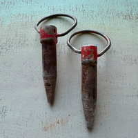 SOLD: Vintage Plumb Bob Pair