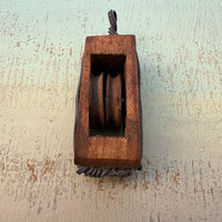 SOLD: Mini Wood Pulley