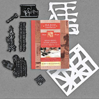 Robyn McClendon Mixed-Media Stamp, Stencil, and Storybook Set: Asian Scripts