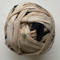 Vintage Fabric Rag Ball 1