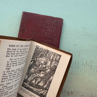 SOLD: Mini Red Luxart Library Books: Set 2