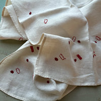 SOLD: Vintage Embroidered Linen Runner