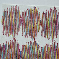 Original Art Sample Series of 4: Flow