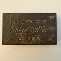 SOLD: Vintage Ridgways Tea Tin