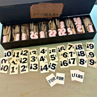 SOLD: Vintage Shaw & Slavsky Grocery Pricing Kit: 1960s
