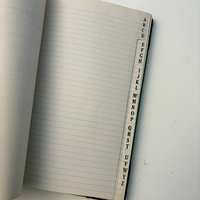 SOLD: 1955 Vintage Ledger: Peg's Ceramic Shop