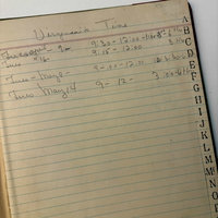 1945-1957 Vintage Ledger