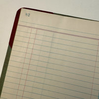 1945-1957 Vintage Ledger