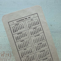 Vintage Memo Pad: 1961