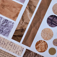 Savannah Scribbles StripStickers: Paper Textures