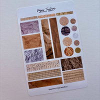 Savannah Scribbles StripStickers: Paper Textures